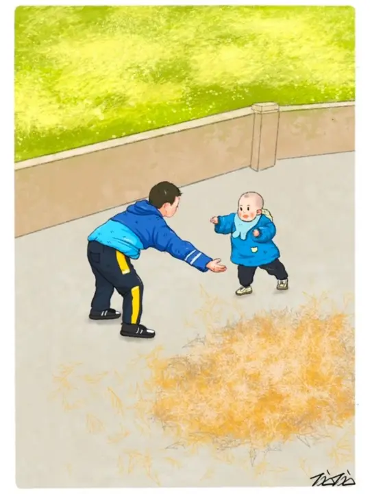 A mother working away from home sees this through the surveillance camera and can't stop crying... #SurveillanceCamera #Understanding