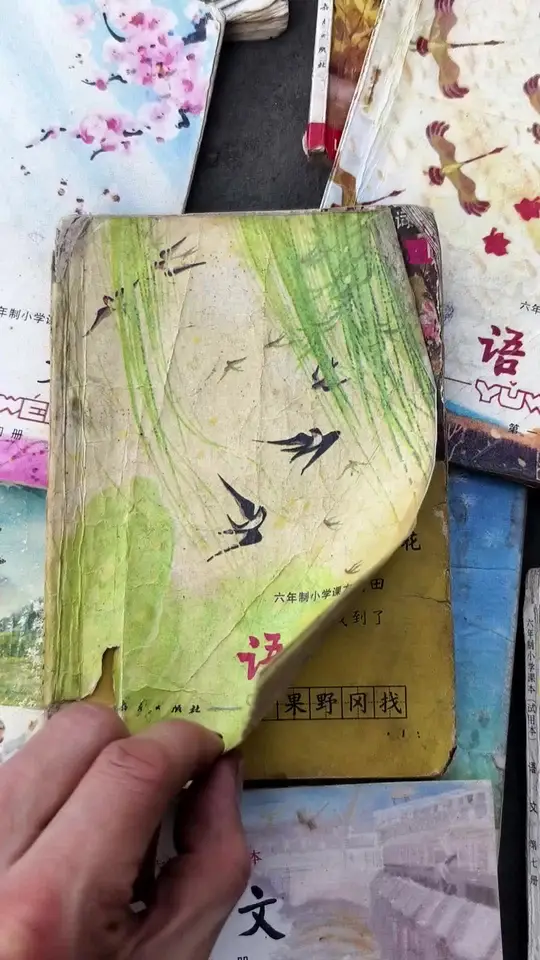 Old Times in Textbooks, Carrying the Best Childhood Memories of the Post-80s, Opening the Textbook, the Faint Smell of Ink